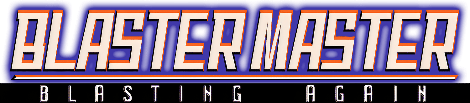 Blaster Master Blasting Again logo for Playstation